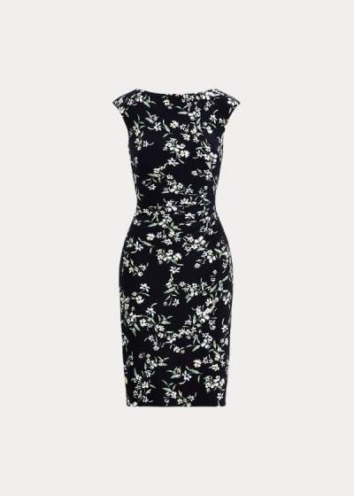 Vestido Ralph Lauren Floral Boatneck Mulher 49361-VMEY